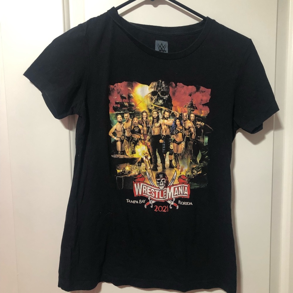 WWE Wrestlemania 37 2021 T-Shirt Women Size M